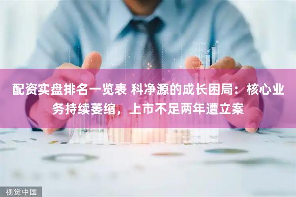 配资实盘排名一览表 科净源的成长困局：核心业务持续萎缩，上市不足两年遭立案